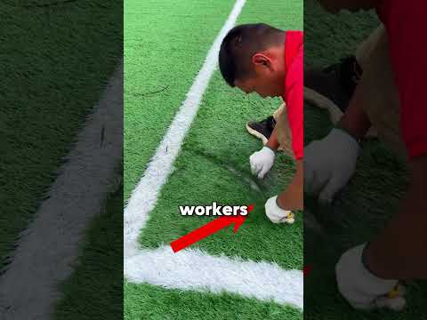 How Football Field Lines Are Really Made
