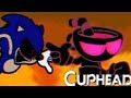 NIGHTMARE CUPHEAD VS SONIC EXE BOSS BATTLE ANIMATION