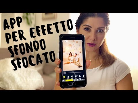 APP per effetto SFONDO SFOCATO