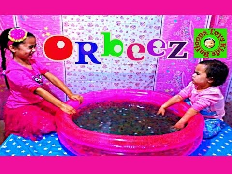 ORBEEZ EXPLOSION Pool Surprise Orbeez Gallore Challenge Shopkins Kids Balloons and Toys Video
