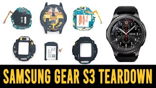 Samsung Gear s3 teardown and battery replacement