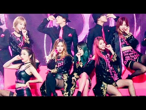 “SEXY”EXID（此X-ID） -  HOT PINK（粉红色）@ Popular Inkigayo 20151213