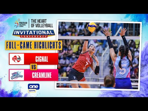 Cignal vs. Creamline highlights | 2022 PVL Invitational Conference - July 21, 2022
