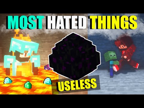 Ultimate Minecraft Hates REVEALED!! 🤬