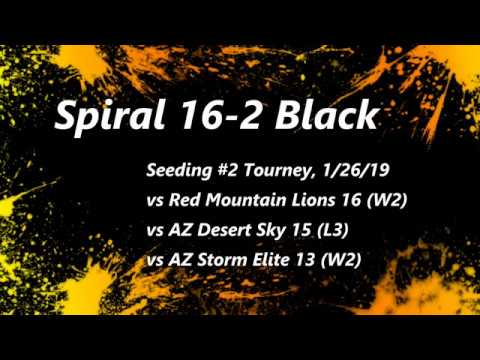 Spiral VB 16 Black, Championship #2