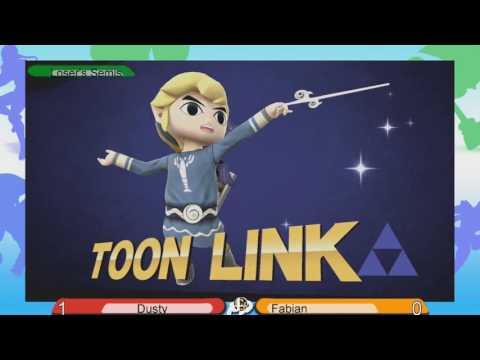 Smash 4 @ CU #7: Dusty (Toon Link) vs. Fabian (Toon Link) Loser's Semis