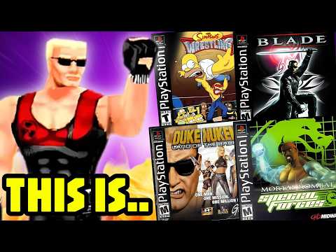 I Played The 10 Worst Rated PS1 Games