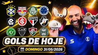⚽️ TODOS OS GOLS DESTE DOMINGO 31/05/2026 GOLS DO BRASILEIRÃO, GOLS DE HOJE,GOLS DO DIA (COMPLETO)