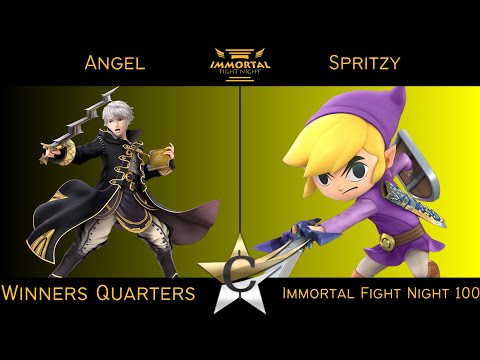 Immortal Fight Night 100 Winners Quarters - Angel (Robin) vs Spritzy (Toon Link) Smash Ultimate - SS