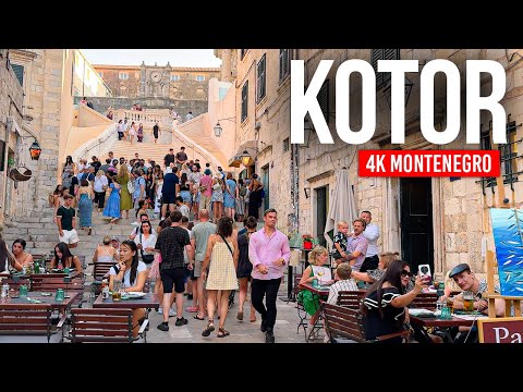 KOTOR, Montenegro 🇲🇪 You Need to See This Place | 4K Walking Tour
