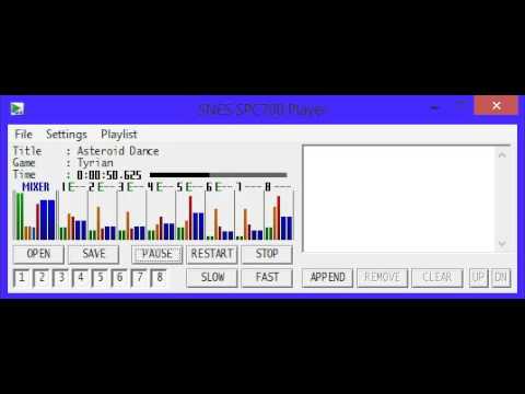 Smw Custom Music Track 81 - Tyrian - Asteroid Dance 1