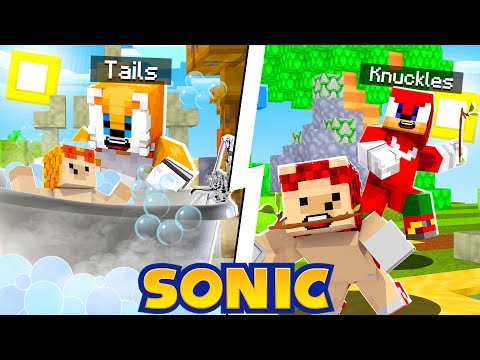 Tails And Knuckles Pet Hedgehogs! [106] | Sonic The Hedgehog 2 | Minecraft