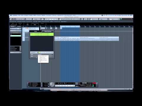 Cubase 7.5 - Creating a Scratch Track
