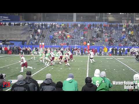 Buford Tops Warner Robins 17-14 In OT For GHSA 5A State Title