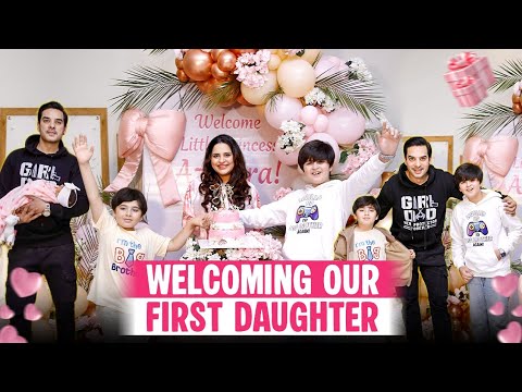 Welcoming Our First Daughter | Fatima Effendi | Kanwar Arsalan  