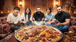 افطار مع العائلة 🥄 بدون ملاعق !!
