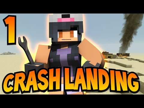 Minecraft Crash Landing [Ep.1] - Salvage ALL the things!