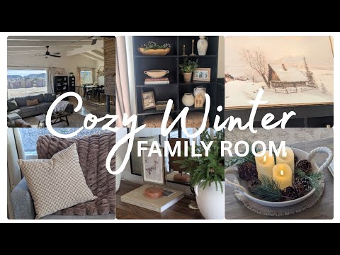 ❄️ COZY WINTER DECORATING 2026 ❄️ SIMPLE DECORATING IDEAS FOR A COZY HOME