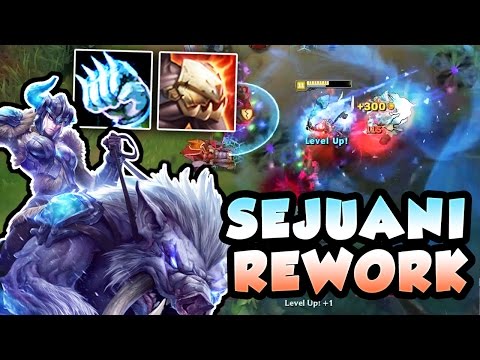 HOW BROKEN IS THE NEW REWORKED SEJUANI IN TOP?? THE NEW MOST BROKEN TANK! League of Legends Gameplay