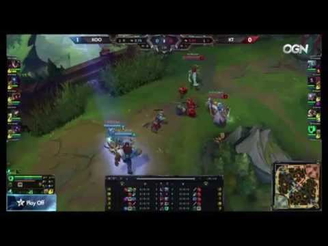 Koo Tigers vs KT Rolster - LCK Summer Playoffs - Round 2 - 21/08/2015