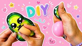 DIY Avocado Paper Squishy | Easy & Cute Paper Craft