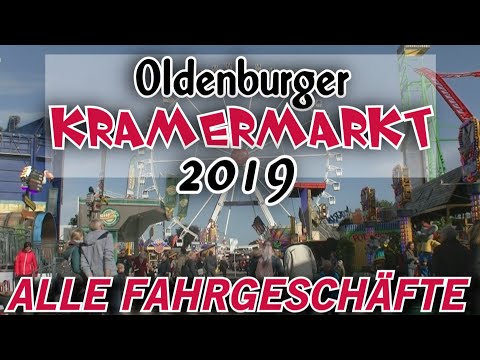 412. Oldenburger Kramermarkt 2019 | Alle Fahrgeschäfte