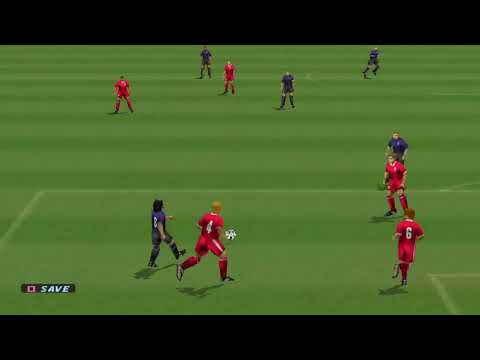 ISS Pro Evolution 2 - Liverpool vs Manchester United (Master League Legends Team)