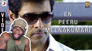 Kanthaswamy - En Peeru Meenakumari Video | Vikram, Shreya (REACTION)
