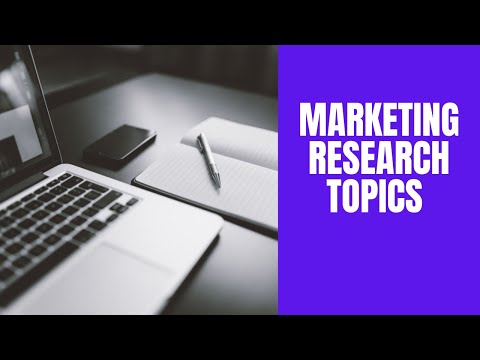 Marketing Research Topics l Marketing Research Paper Topics l Research Topics in Marketing