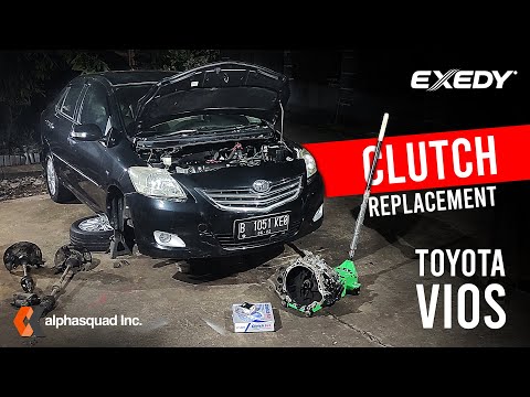 Exedy Clutch Install - Toyota Vios / 1NZFE / XP90 / Gearbox Maintenance