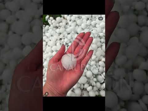TEMPORAL DE GRANIZO ATINGE SANTO ANTÔNIO DAS MISSÕES
