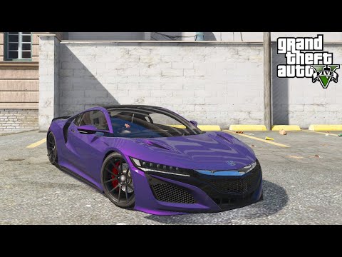 MOBIL RAJA JDM HONDA NSX RACING SUPER MODIF - GTA V MOD INDONESIA EPISODE SPESIAL
