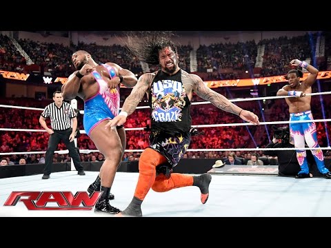 Ryback & The Usos vs. The New Day: Raw, November 16, 2015