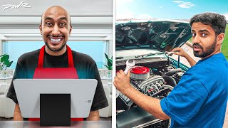 اعضاء باور يجربون وظايف مختلفة !! ????????