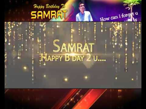 My birthday Add...😘😘😘@Samrat chittapur