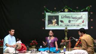 Kirthana Sandepudi - rAma nI smAnamevaru (Part 2/3)- Kharaharapriya - neraval - swara kalpana