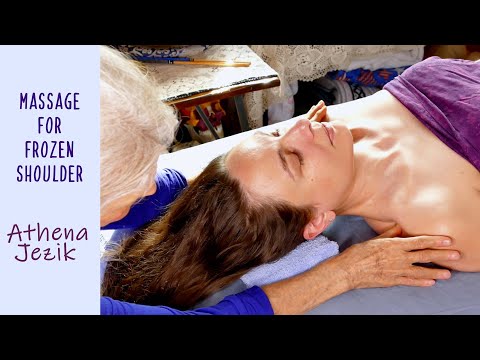 Massage for Shoulder and Neck Pain, Frozen Shoulder & Techniques for Preventing It ♥ Athena Jezik