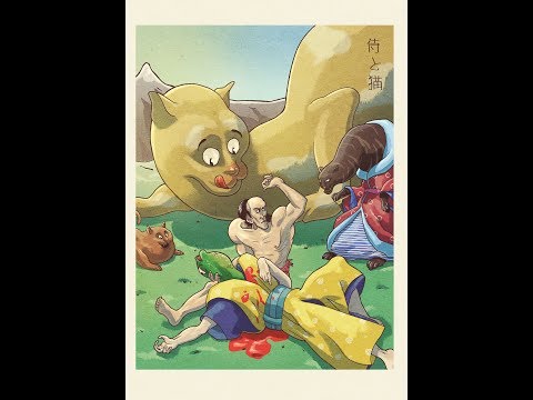 Speed painting: Samurai vs. Cats