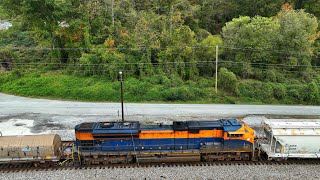 Norfolk Southern 179 with The JerseyCentral  as mid dpu