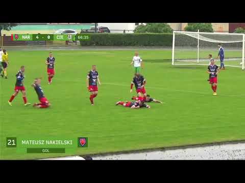 Narew Ostrołęka - MKS Ciechanów (skrót meczu)