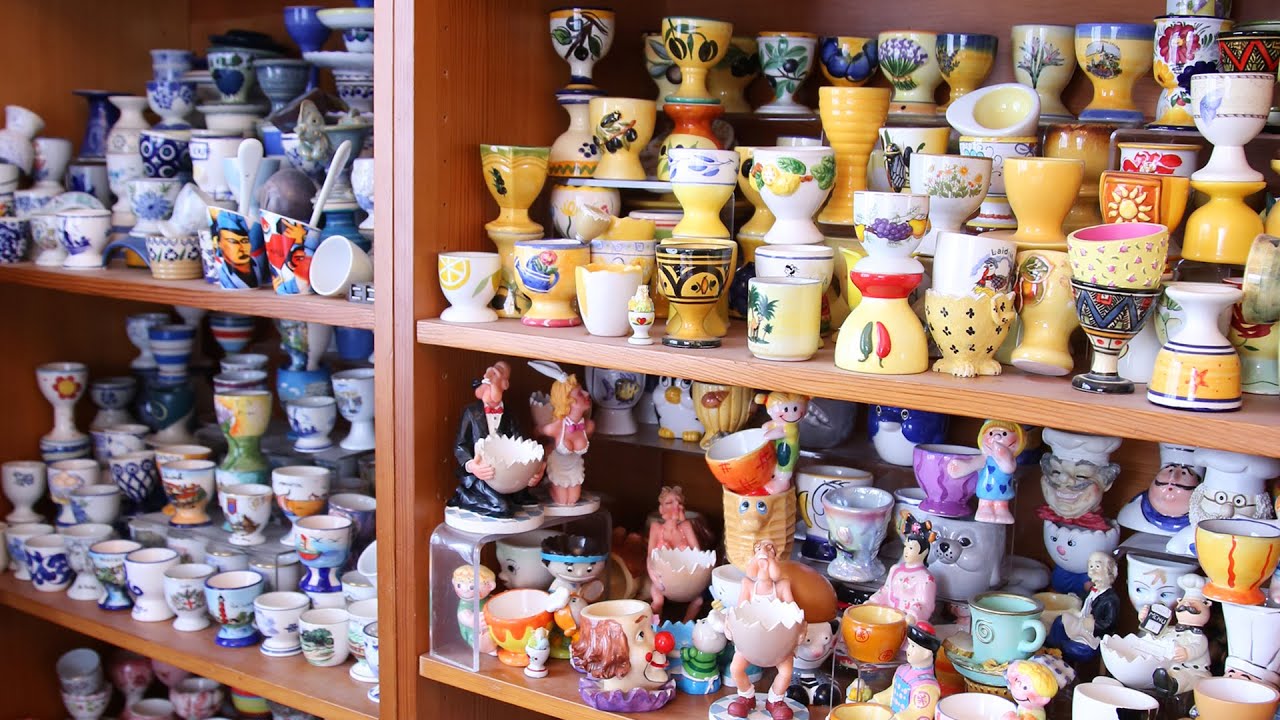WATCH: Is this Ireland's largest egg cup collection?