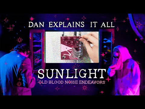 Old Blood Noise Endeavors SUNLIGHT stereo maroon –– SIGNATURE EDITION (signed by Brady Smith) image 4