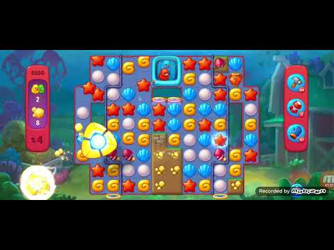 Fishdom Hard level 5596. NOboosters