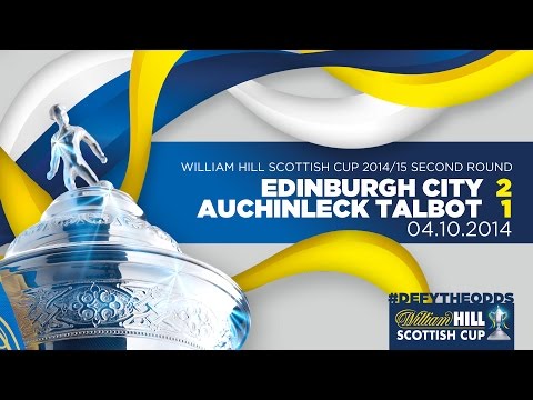Edinburgh City 2-1 Auchinleck Talbot // William Hill Scottish Cup Second Round 2014-15