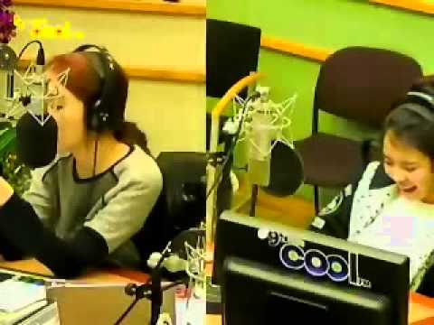 IU (아이유) laughing crazily