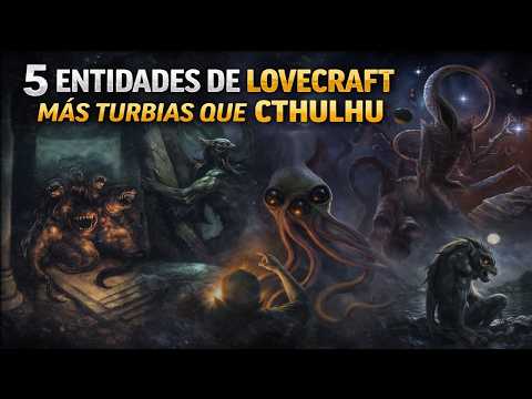 5 ENTIDADES LOVECRAFTIANAS MÁS TURBIAS QUE NO SON CTHULHU (Y SON PEORES)
