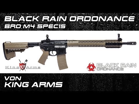 Black Rain Ordonance Airsoft von King Arms TEASER | Sniper-as.de