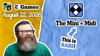 That's fun! | NYT Mini and Midi Crossword August 22, 2026