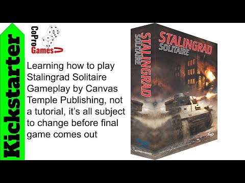 Stalingrad Solitaire on Kickstarter: Sample Play