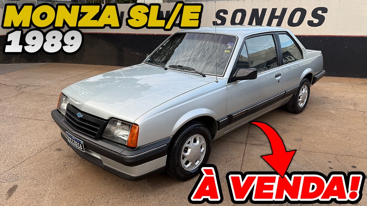 CHEVROLET MONZA SL/E 1989 * À VENDA *